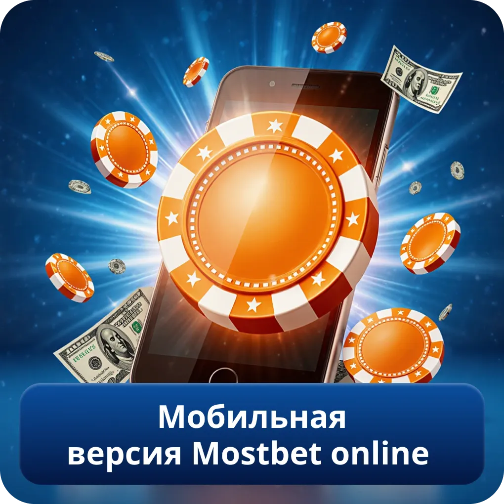 Мобильная версия Mostbet online для игроков Казахстана